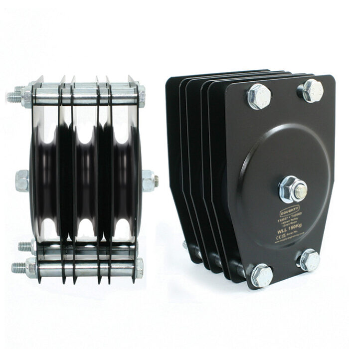 100mm Standard PulleysRope Doughty Engineering