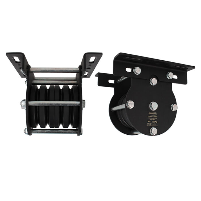 100mm Heavy Duty PulleysWire Doughty Engineering