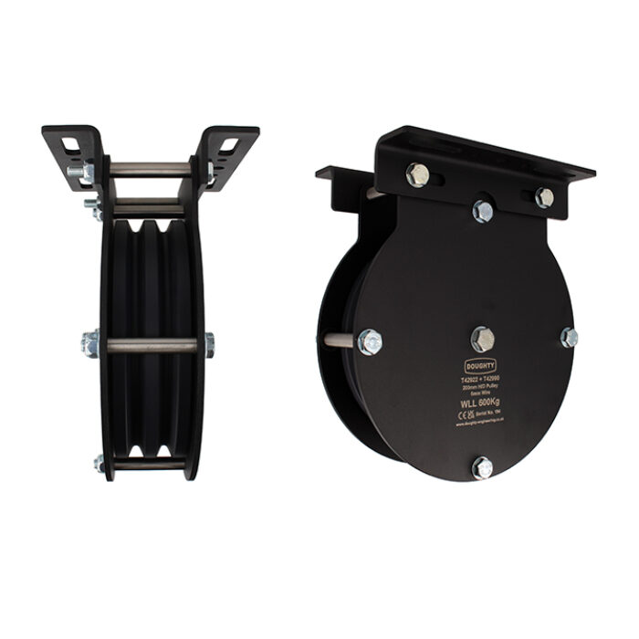 200mm Heavy Duty PulleysWire Doughty Engineering