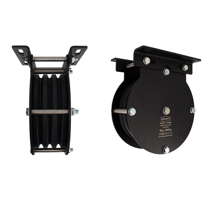 200mm Heavy Duty PulleysWire Doughty Engineering